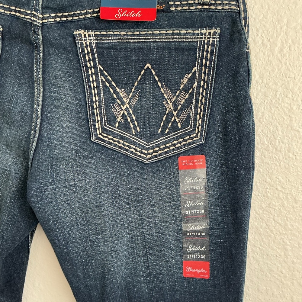 Wrangler Women's Dark Blue Boot Cut Jeans